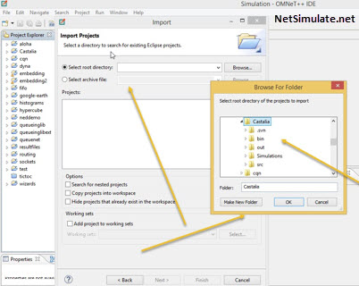 castalia installation in omnetpp 4 - آموزش نصب Castalia در OMNET